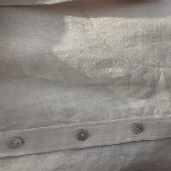 100% linen button dowwn shirts - Picture 3 of 7